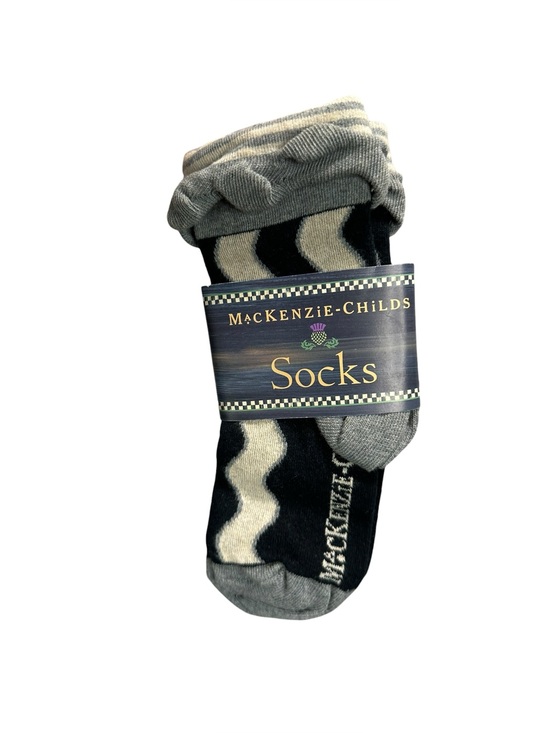 MacKenzie-Childs Accessories - Mackenzie Childs Ruffle Womens Ankle Socks
